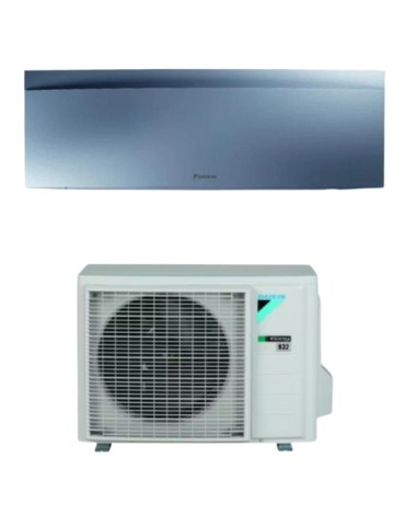 Climatizzatore Condizionatore Daikin Emura 3 Silver 12000 Btu Monosplit Inverter R-32 Wi-Fi A+++/A+++ New Model 2022