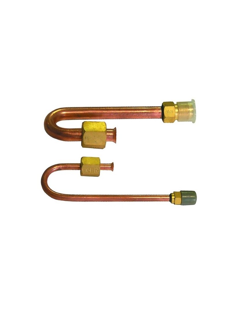 Tecnogas -  RACCORDO IN RAME SPESSORE 1 MM AD INVERSIONE A 180° Tecnogas -  RACCORDO IN RAME SPESSORE 1 MM AD INVERSIONE A 180°