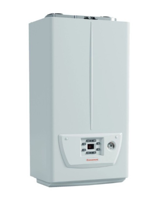 Immergas Caldaia a Condensazione Victrix Omnia da incasso 25 kW Metano + Kit Fumi