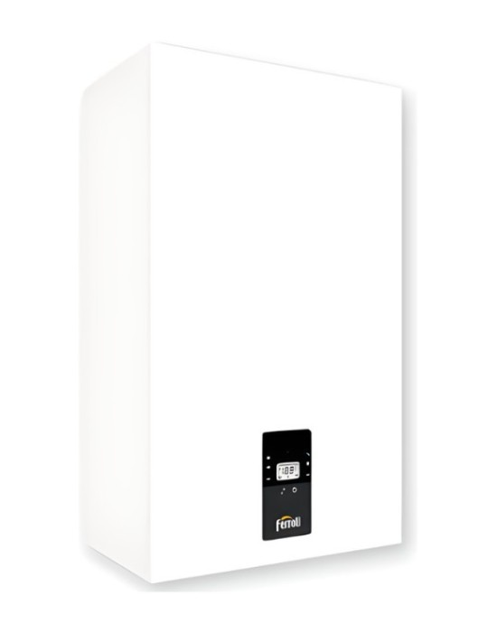 Ferroli Caldaia a Condensazione Bluehelix Alpha 28C  24 kW Metano + Kit Fumi