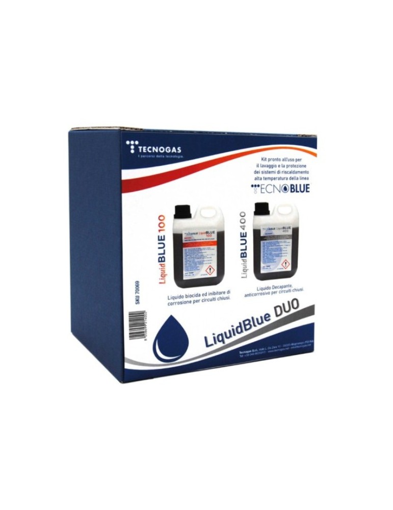 Tecnogas  Kit anticorrosivo  LiquidBlue Duo Tecnogas  Kit anticorrosivo  LiquidBlue Duo