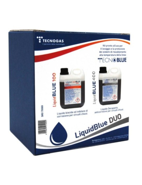 Tecnogas  Kit anticorrosivo  LiquidBlue Duo Tecnogas  Kit anticorrosivo  LiquidBlue Duo