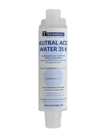 Tecnogas Neutralizzatore Neutral Acid Water 35K per la Condensa Acida delle Caldaie