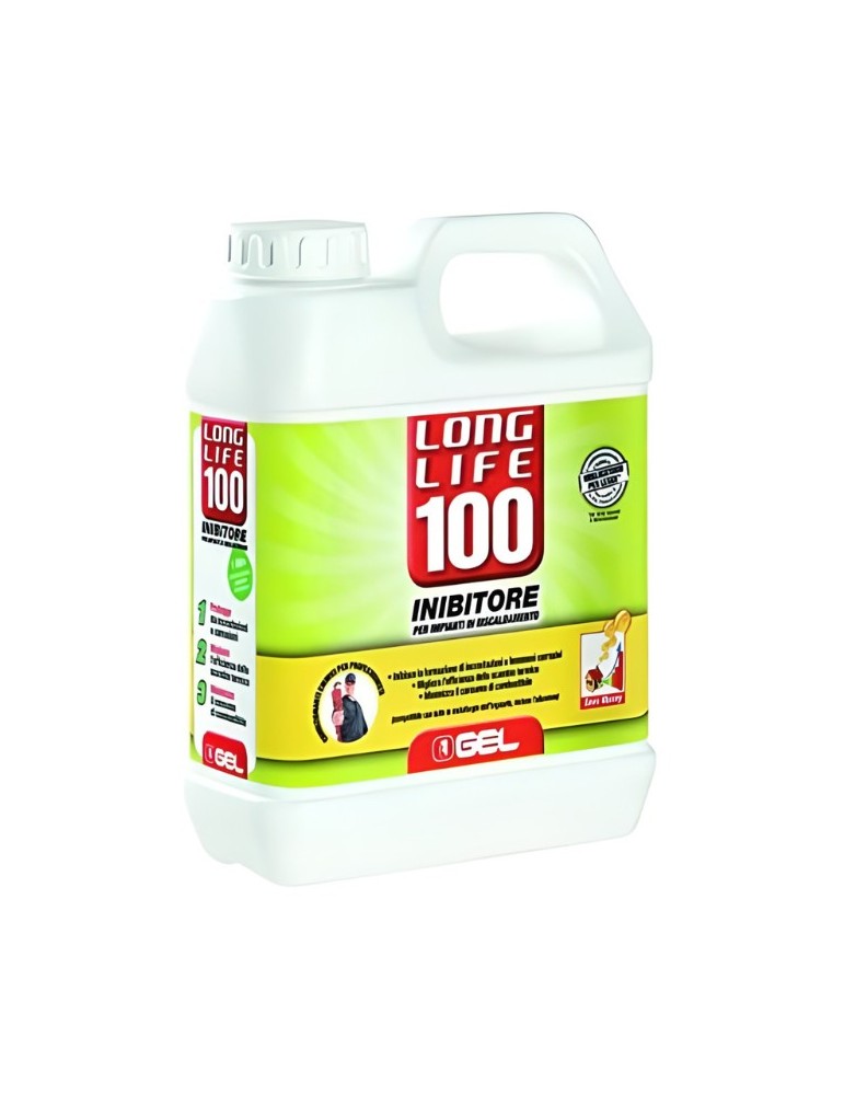GEL Inibitore per Impianti Riscaldamento Long Life 100 Lt.1 GEL Inibitore per Impianti Riscaldamento Long Life 100 Lt.1