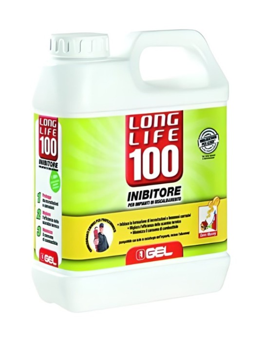 GEL Inibitore per Impianti Riscaldamento Long Life 100 Lt.1 GEL Inibitore per Impianti Riscaldamento Long Life 100 Lt.1