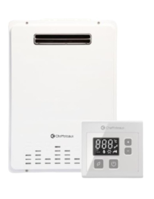 Chaffoteaux Scaldabagno a gas per Esterno Avenir Plus LNX 22 Outdoor Metano Low Nox 3632470 Chaffoteaux Scaldabagno a gas per Esterno Avenir Plus LNX 22 Outdoor Metano Low Nox 3632470