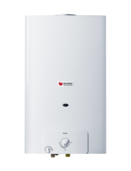 Hermann Saunier Duval Scaldabagno a Camera Aperta Opalia C11/1 11 Litri LIX Low Nox Metano Accensione Elettronica Hermann Saunier Duval Scaldabagno a Camera Aperta Opalia C11/1 11 Litri LIX Low Nox Metano Accensione Elettronica