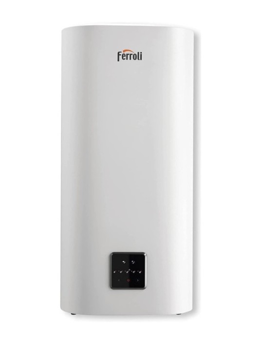 Ferroli Scaldabagno Elettrico Titano Twin 30 L Verticale/Orizzontale Doppio Serbatoio Wi-Fi 5 Anni Garanzia Ferroli Scaldabagno Elettrico Titano Twin 30 L Verticale/Orizzontale Doppio Serbatoio Wi-Fi 5 Anni Garanzia