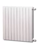 Global Termosifoni Radiatori Vip 700 da 2 a 12 Elementi in Alluminio Bianco RAL9010