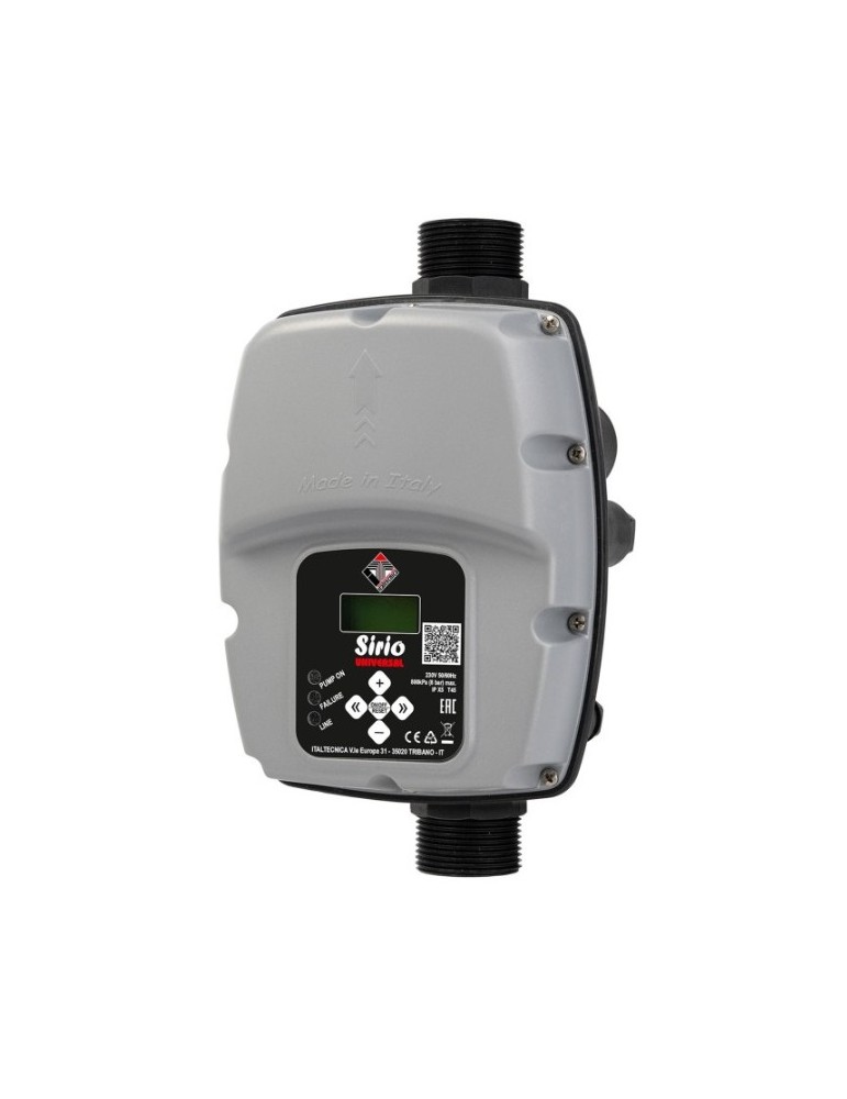 Italtecnica Sirio Universal XP Inverter per controllo pompe MONOFASE Italtecnica Sirio Universal XP Inverter per controllo pompe MONOFASE