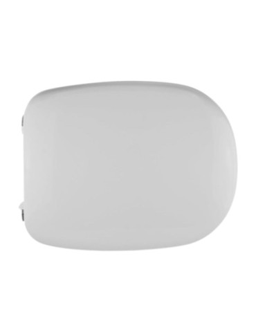 Coprivaso Sedile Compatibile Serie Tesi Dedicato In Legno Rivestito Bianco Con Cerniere