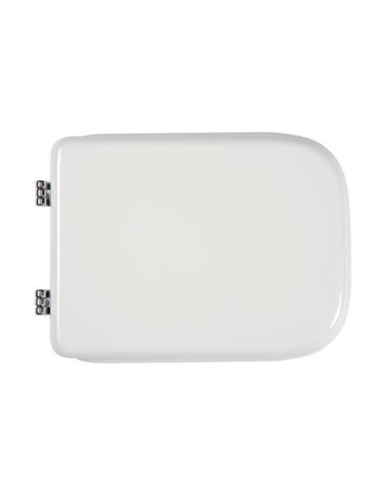 Coprivaso Sedile Compatibile Serie Conca Dedicato In Legno Rivestito Bianco Con Cerniere Coprivaso Sedile Compatibile Serie Conca Dedicato In Legno Rivestito Bianco Con Cerniere