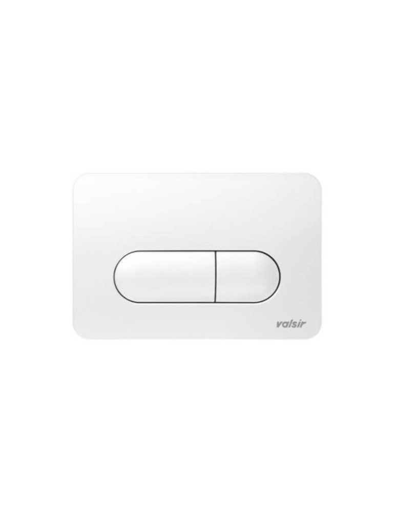 Valsir Placca Di Scarico Bianca  P2 Per Tropea  4/9 litri Art.  VS0872801 Valsir Placca Di Scarico Bianca  P2 Per Tropea  4/9 litri Art.  VS0872801