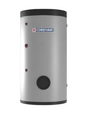 Cordivari Bollitore in Acciaio Bolly 1 ST FB WB 200 L Coibentazione Rigida in Polywarm