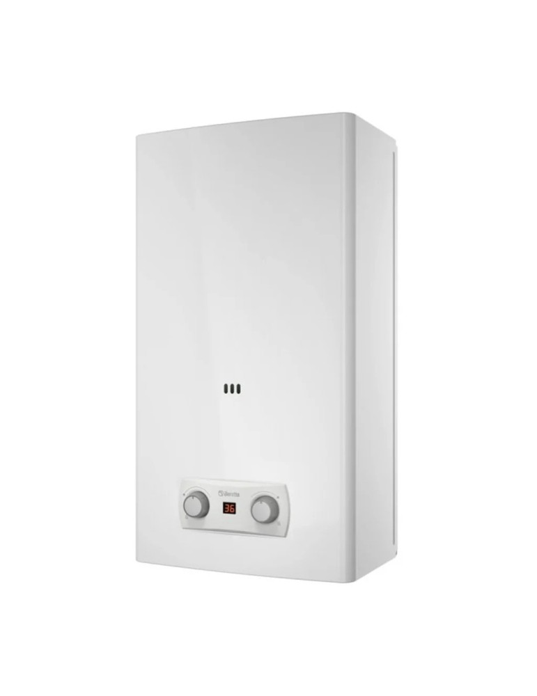 Beretta Scaldabagno Istantaneo a gas Fonte LX P 14 Camera Aperta 14 lt Metano/Gpl