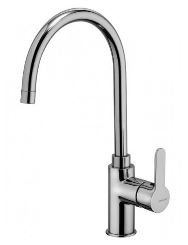 Frattini Miscelatore Monocomando Lavello Cucina Cromo Mod. Mocca Art. 60165