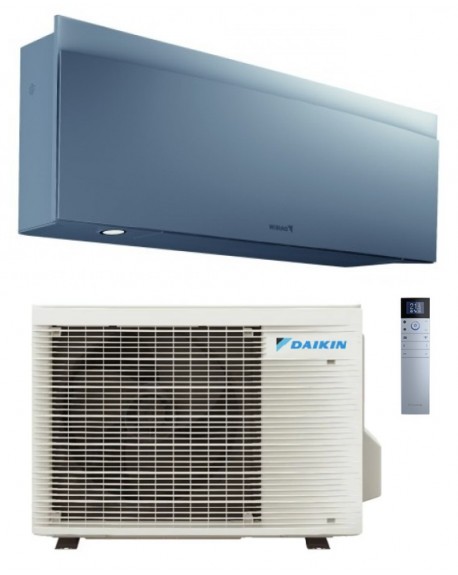 Climatizzatore Condizionatore Daikin Emura 3 Silver 12000 Btu Monosplit Inverter R-32 Wi-Fi A+++/A+++ New Model 2022