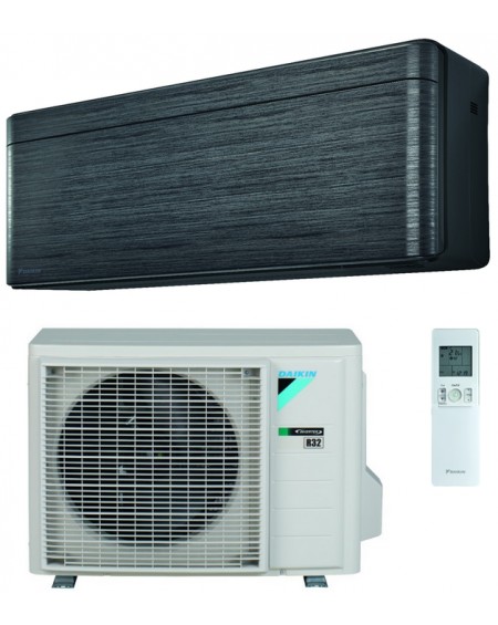 Climatizzatore Condizionatore Daikin Stylish Blackwood 9000 Btu Monosplit Inverter R-32 Wi-Fi A+++/A+++