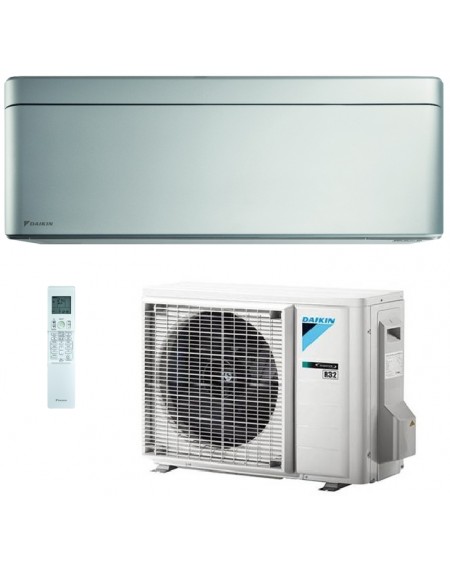 Climatizzatore Condizionatore Daikin Stylish Silver 18000 Btu Monosplit Inverter R-32 Wi-Fi A++/A++