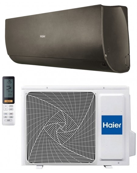 Climatizzatore Condizionatore Haier FLEXIS PLUS BLACK 18000 Btu Monosplit Inverter R-32 Wi-Fi Classe A++/A++ Colore Nero