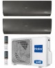 Climatizzatore Condizionatore Haier FLEXIS PLUS BLACK Dual Split 12000+12000 btu R-32 Inverter U.E. 5.0 Kw Wi-Fi A++ A+