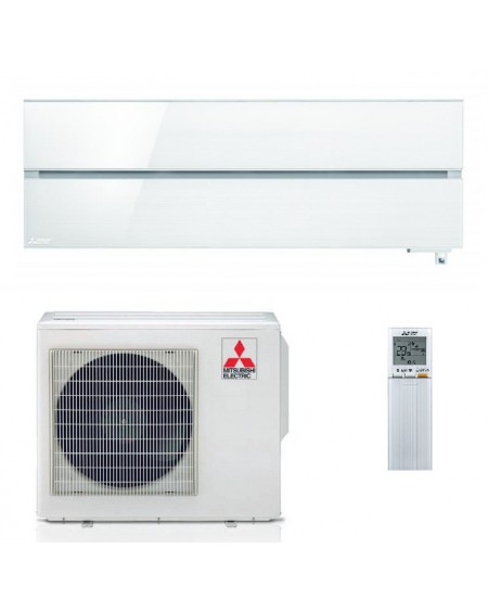 Climatizzatore Condizionatore Mitsubishi Electric Kirigamine Style Pearl White 18000 Btu Monosplit Inverter R-32 Wi-Fi A+++/A++