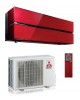 Climatizzatore Condizionatore Mitsubishi Electric Kirigamine Style Ruby Red 12000 Btu Monosplit Inverter R-32 Wi-Fi A+++/A+++