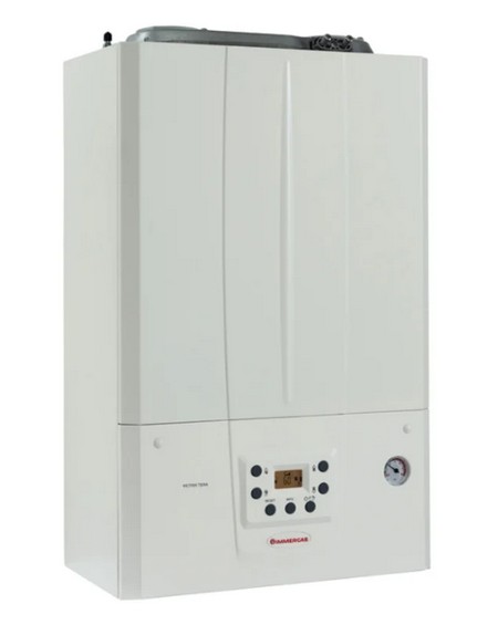 Caldaia Murale a Condensazione Immergas VICTRIX TERA 24 da incasso Produzione Sanitaria Istantanea 24 kW GPL + Kit Fumi