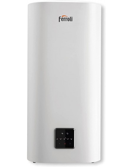 Scaldacqua elettrico slim Ferroli Titano Twin 30 lt WI-FI scaldabagno compatto a doppio serbatoio